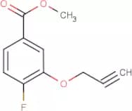 4-Fluoro-3-prop-2-ynyloxy-benzoic acid methyl ester
