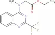 [Methyl-(2-trifluoromethyl-quinazolin-4-yl)-amino]-acetic acid ethyl ester