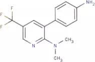 [3-(4-Amino-phenyl)-5-trifluoromethyl-pyridin-2-yl]-dimethyl-amine