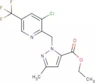 2-(3-Chloro-5-trifluoromethyl-pyridin-2-ylmethyl)-5-methyl-2H-pyrazole-3-carboxylic acid ethyl est…