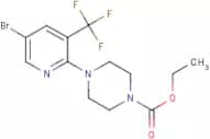 4-(5-Bromo-3-trifluoromethyl-pyridin-2-yl)-piperazine-1-carboxylic acid ethyl ester