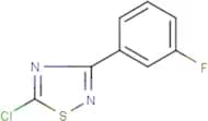5-Chloro-3-(3-fluorophenyl)-1,2,4-thiadiazole