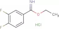 3,4-Difluorobenzimidic acid ethyl ester hydrochloride