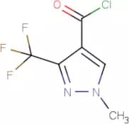 1-Methyl-3-(trifluoromethyl)-1H-pyrazole-4-carbonyl chloride