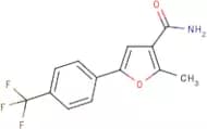 2-Methyl-5-[4-(trifluoromethyl)phenyl]furan-3-carboxamide