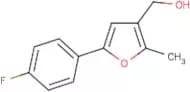 [5-(4-Fluorophenyl)-2-methylfuran-3-yl]methanol