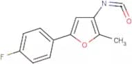 5-(4-Fluorophenyl)-3-isocyanato-2-methylfuran