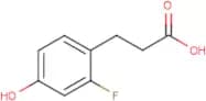 3-(2-Fluoro-4-hydroxyphenyl)propionic acid