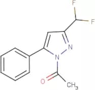 1-Acetyl-5(3)-difluoromethyl-5(3)-phenylpyrazole