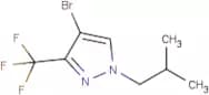 4-Bromo-1-isobutyl-3-(trifluoromethyl)pyrazole