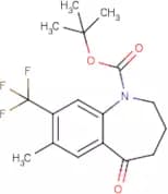 tert-Butyl 7-methyl-5-oxo-8-(trifluoromethyl)-2,3,4,5-tetrahydro-1H-benzo[b]azepine-1-carboxylate