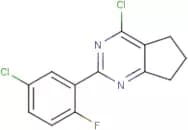 4-Chloro-2-(5-chloro-2-fluorophenyl)-6,7-dihydro-5H-cyclopenta[d]pyrimidine