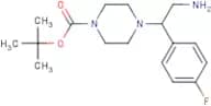 2-(N-Boc-piperazino)-2-(4-fluorophenyl)ethylamine