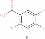 3-Bromo-2,5-difluoro-4-iodobenzoic acid
