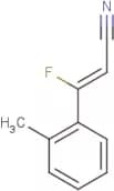 (Z)-3-Fluoro-3-(2-methylphenyl)prop-2-enenitrile