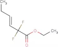 Ethyl 2,2-difluorohex-3-enoate
