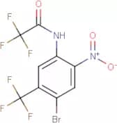 2-Bromo-4-nitro-5-(trifluoroacetamido)benzotrifluoride