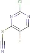 2-Chloro-5-fluoro-4-thiocyanopyrimidine