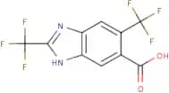 2,5-Bis(trifluoromethyl)-1H-benzimidazolyl-6-carboxylic acid