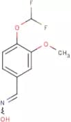 4-(Difluoromethoxy)-3-methoxybenzaldehyde oxime