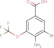 4-Amino-3-bromo-5-(trifluoromethoxy)benzoic acid
