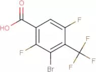 3-Bromo-2,5-difluoro-4-(trifluoromethyl)benzoic acid