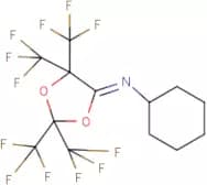 N-Cyclohexyl-2,2,5,5-tetrakis(trifluoromethyl)-1,3-dioxolan-4-imine