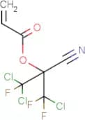 1,1,3-Trichloro-2-cyano-1,3,3-trifluoroprop-2-yl acrylate