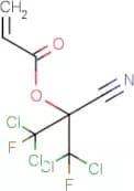 1,1,3,3-Tetrachloro-2-cyano-1,3-difluoroprop-2yl acrylate