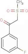 3'-Fluoro-2-(methylsulphonyl)acetophenone
