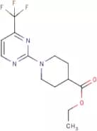 Ethyl N-[4-(trifluoromethyl)pyrimid-2-yl]piperidine-4-carboxylate