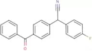 2-(Benzoylphenyl)-2-(4-fluorophenyl)acetonitrile