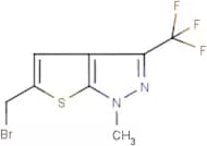 5-(Bromomethyl)-1-methyl-3-(trifluoromethyl)-1H-thieno[2,3-c]pyrazole