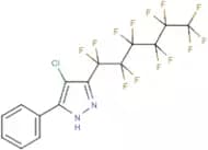 4-Chloro-3-(perfluorohexyl)-5-phenyl-1H-pyrazole