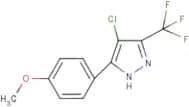 4-Chloro-5-(4-methoxyphenyl)-3-trifluomethylpyrazole