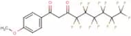 1-(4-Methoxyphenyl)-2H,2H-perfluorononane-1,3-dione
