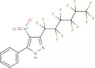 4-Nitro-3-perfluorohexyl-5-phenyl-1H-pyrazole