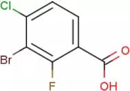 3-Bromo-4-chloro-2-fluorobenzoic acid
