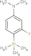 1-(Dimethylamino)-3-fluoro-4-(trimethylsilyl)benzene