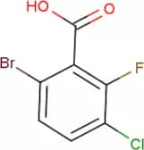 6-Bromo-3-chloro-2-fluorobenzoic acid