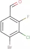 4-Bromo-3-chloro-2-fluorobenzaldehyde