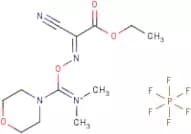 {[(1-Cyano-2-ethoxy-2-oxoethylidene)amino]oxy}dimethylamino(morpholin-4-yl)carbenium hexafluoropho…