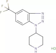 4-[5-(Trifluoromethyl)benzotriazol-1-yl]piperidine hydrochloride