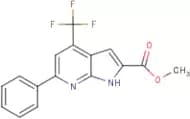 Methyl 6-phenyl-4-(trifluoromethyl)-7-azaindole-2-carboxylate