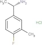(1S)-1-(4-Fluoro-3-methylphenyl)ethylamine hydrochloride