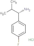 (1S)-1-(4-Fluorophenyl)-2-methylpropylamine hydrochloride
