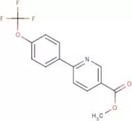 Methyl 6-[4-(trifluoromethoxy)phenyl]nicotinate