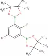 2,2'-(5-Bromo-2-fluorobenzene-1,3-diyl)bis(4,4,5,5-tetramethyl-1,3,2-dioxaborolane)