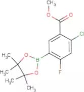 Methyl 2-chloro-4-fluoro-5-(4,4,5,5-tetramethyl-1,3,2-dioxaborolan-2-yl)benzoate