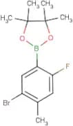 2-(5-Bromo-2-fluoro-4-methylphenyl)-4,4,5,5-tetramethyl-1,3,2-dioxaborolane
